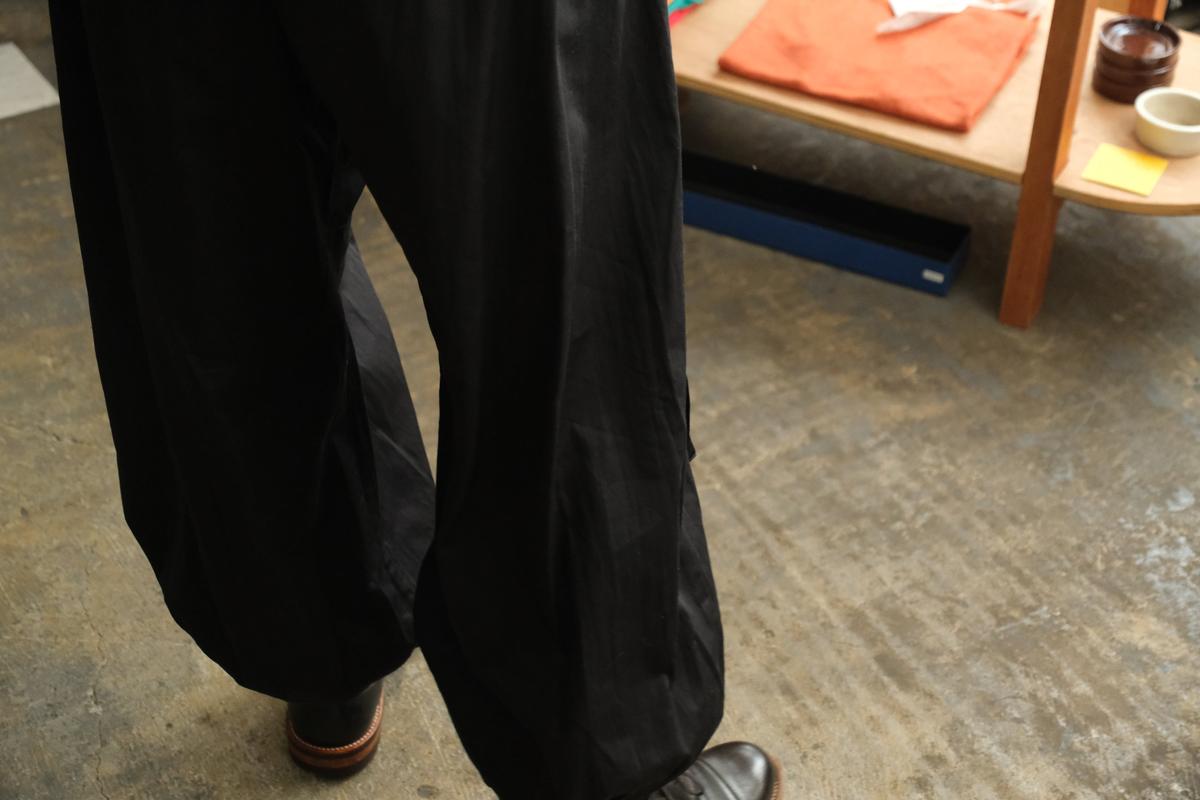 【new】enrica cotton pants｜BLACK｜PANTS156