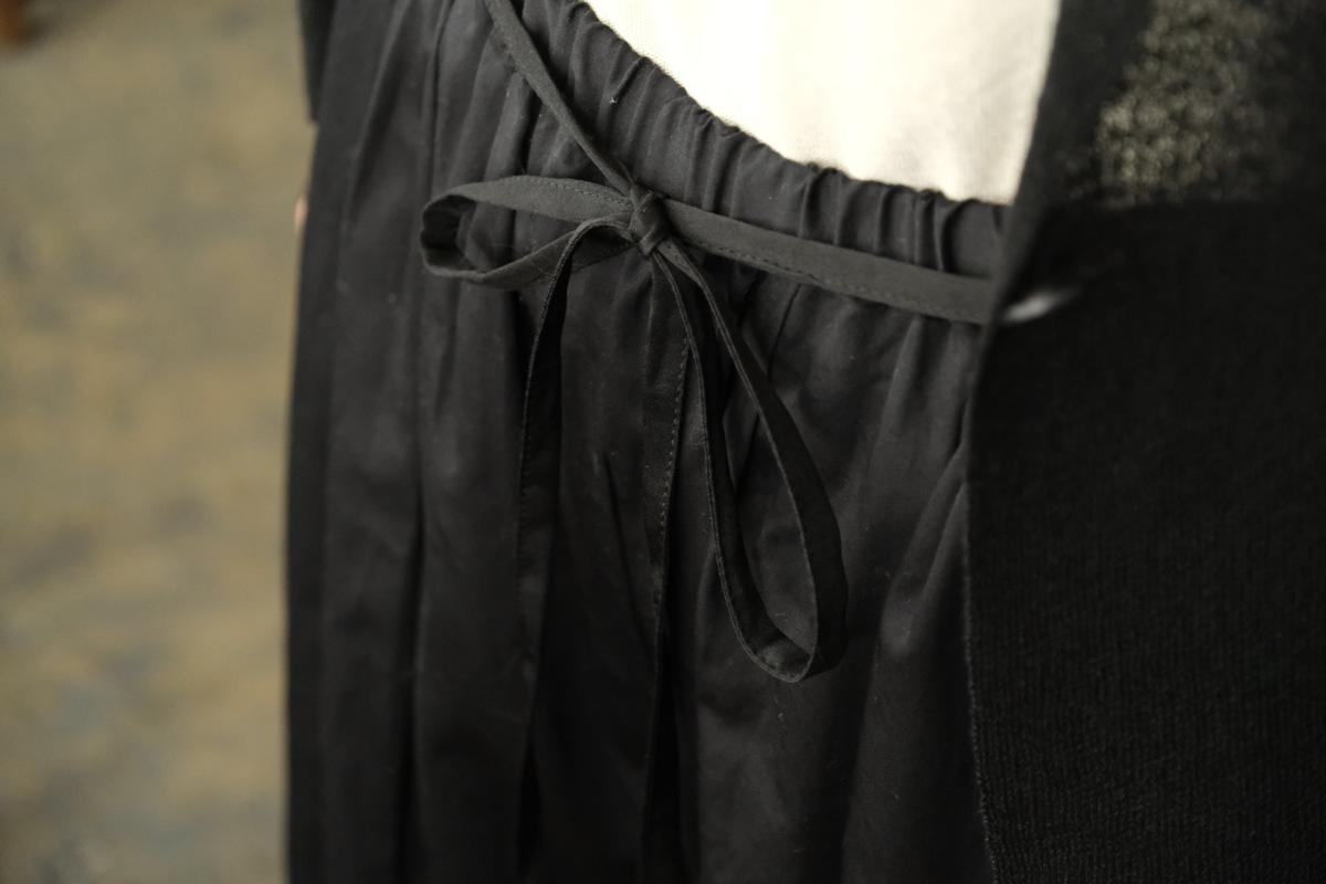 【new】enrica cotton pants｜BLACK｜PANTS156