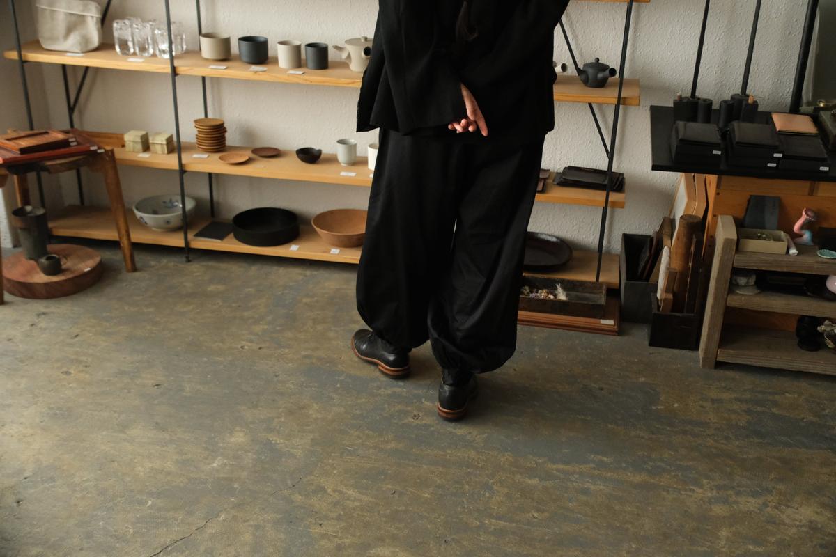 【new】enrica cotton pants｜BLACK｜PANTS156