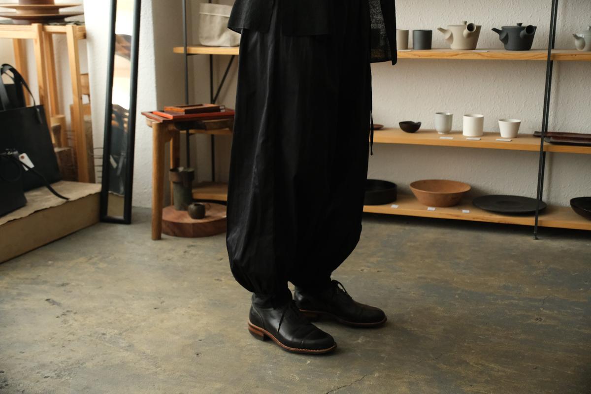 【new】enrica cotton pants｜BLACK｜PANTS156