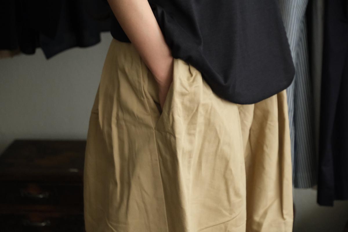 【new】enrica bagasse chino pants｜BEIGE｜PANTS145
