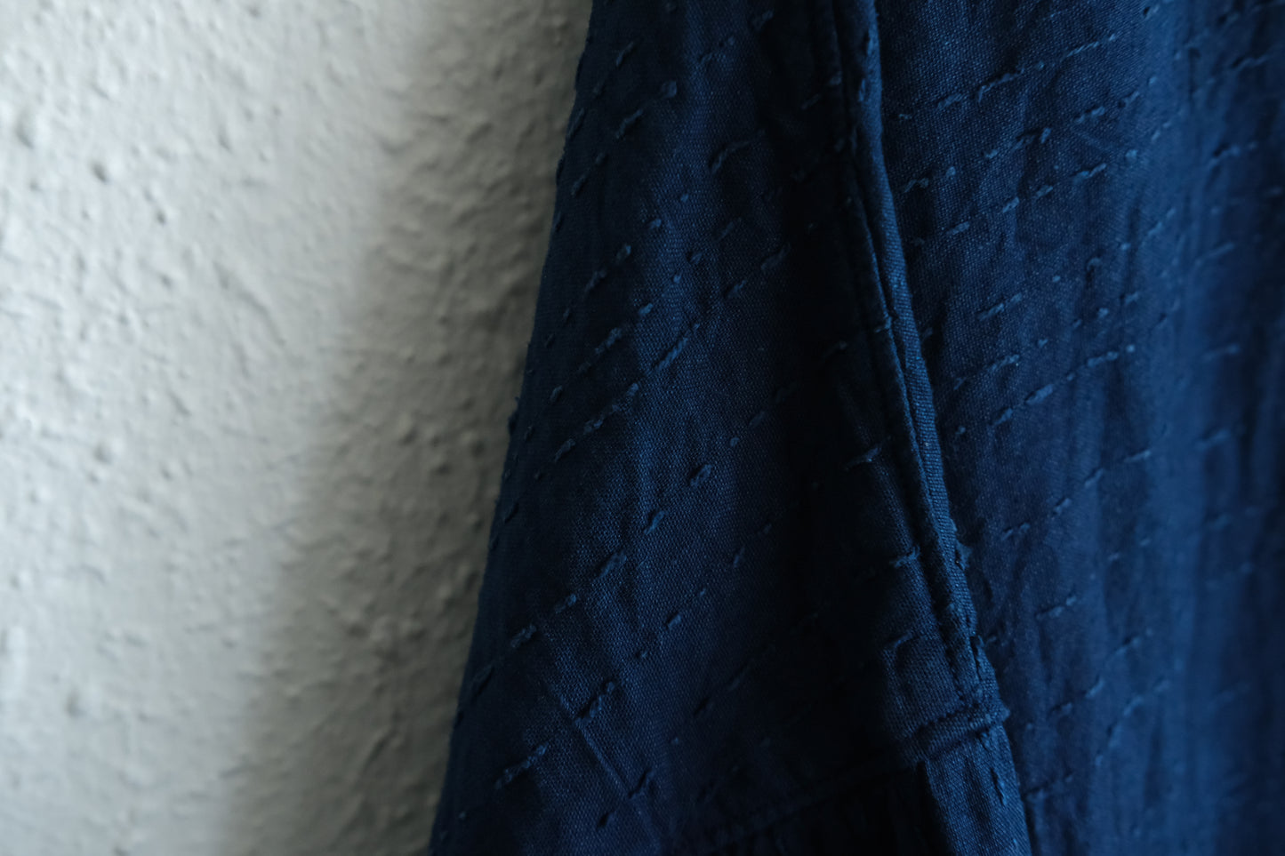 MITTAN / 薄手刺し子織ジャケット 藍（濃） JK-86DC / unisex