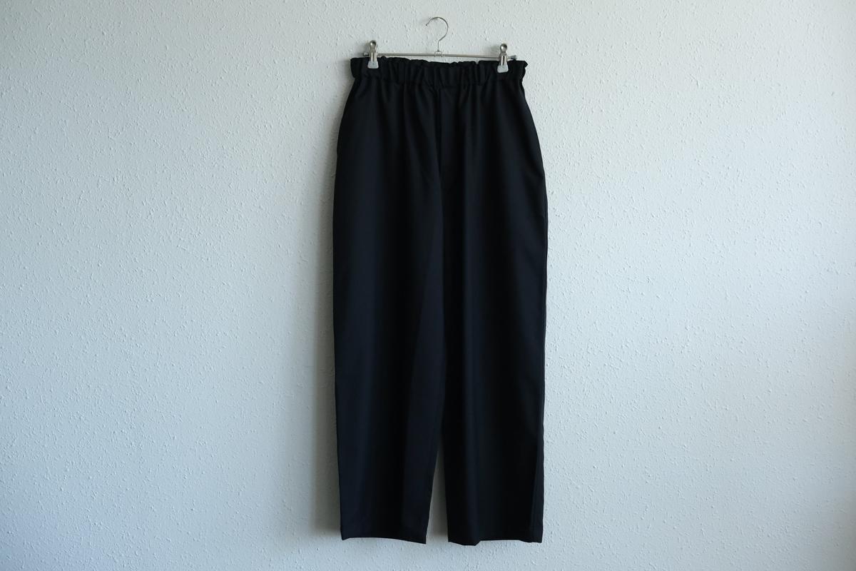 MITTAN / エアリーウールワイドパンツ 濃紺 PT-107 / unisex