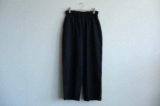 MITTAN / エアリーウールワイドパンツ 濃紺 PT-107 / unisex