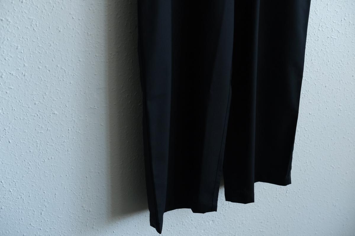 MITTAN / エアリーウールワイドパンツ 濃紺 PT-107 / unisex
