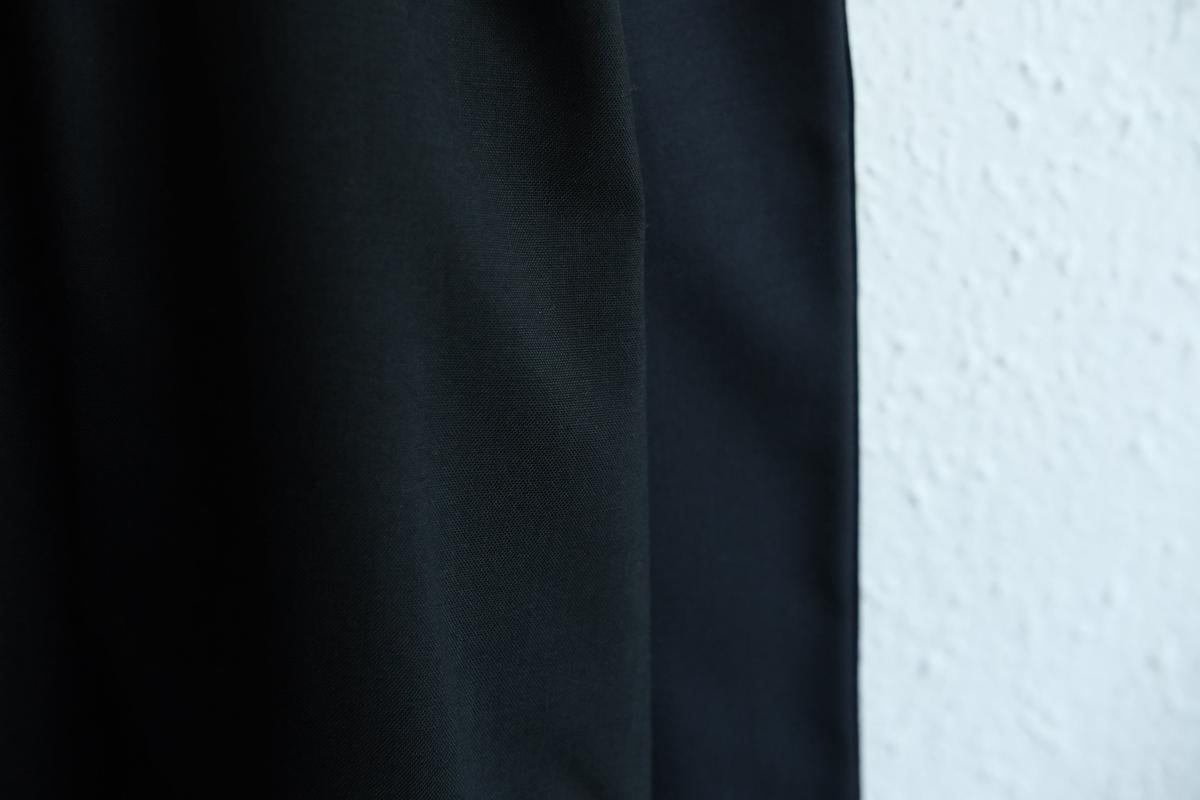 MITTAN / エアリーウールワイドパンツ 濃紺 PT-107 / unisex