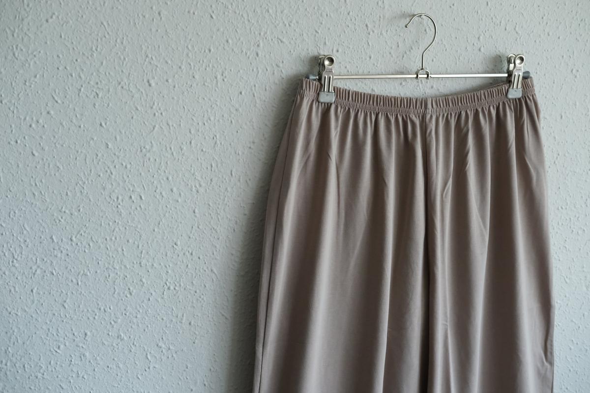 yohaku ドバイパンツ｜プレミアム天竺素材 ベージュ｜unisex freesize