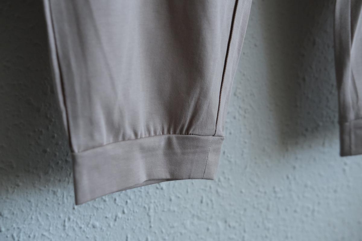 yohaku ドバイパンツ｜プレミアム天竺素材 ベージュ｜unisex freesize