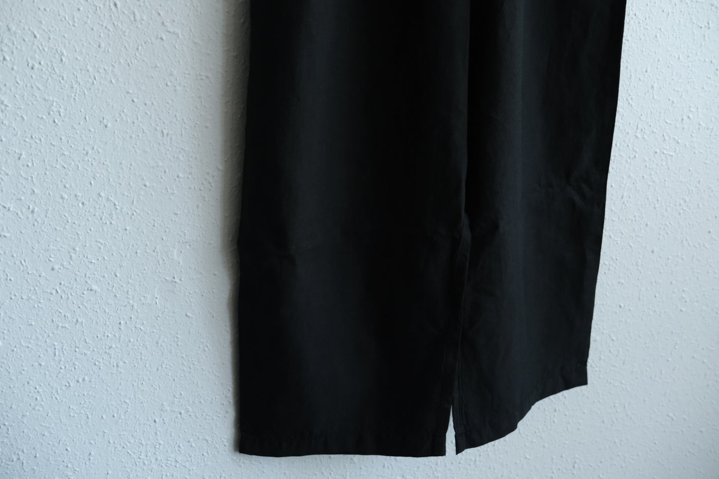 MITTAN / flax ramie long pants PT-13 charcoal / unisex