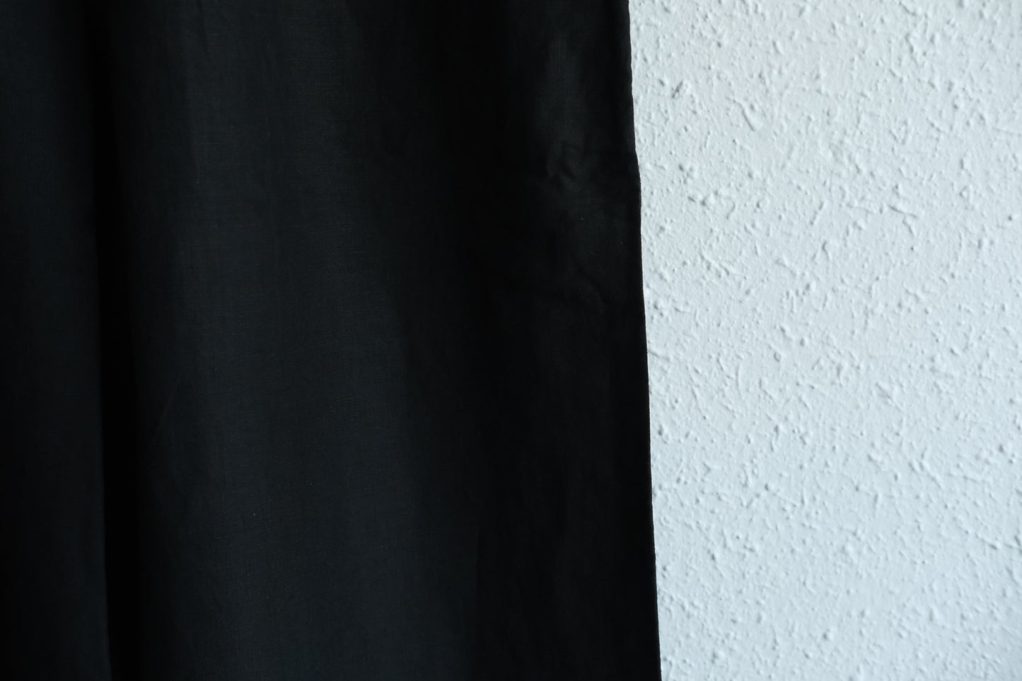 MITTAN / flax ramie long pants PT-13 charcoal / unisex