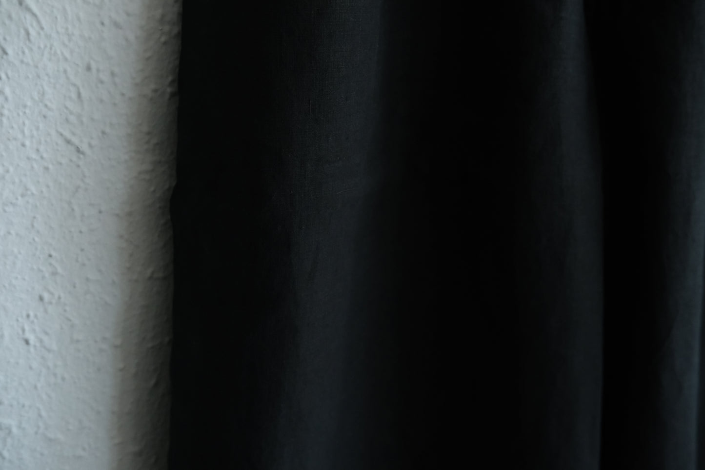 MITTAN / flax ramie long pants PT-13 charcoal / unisex