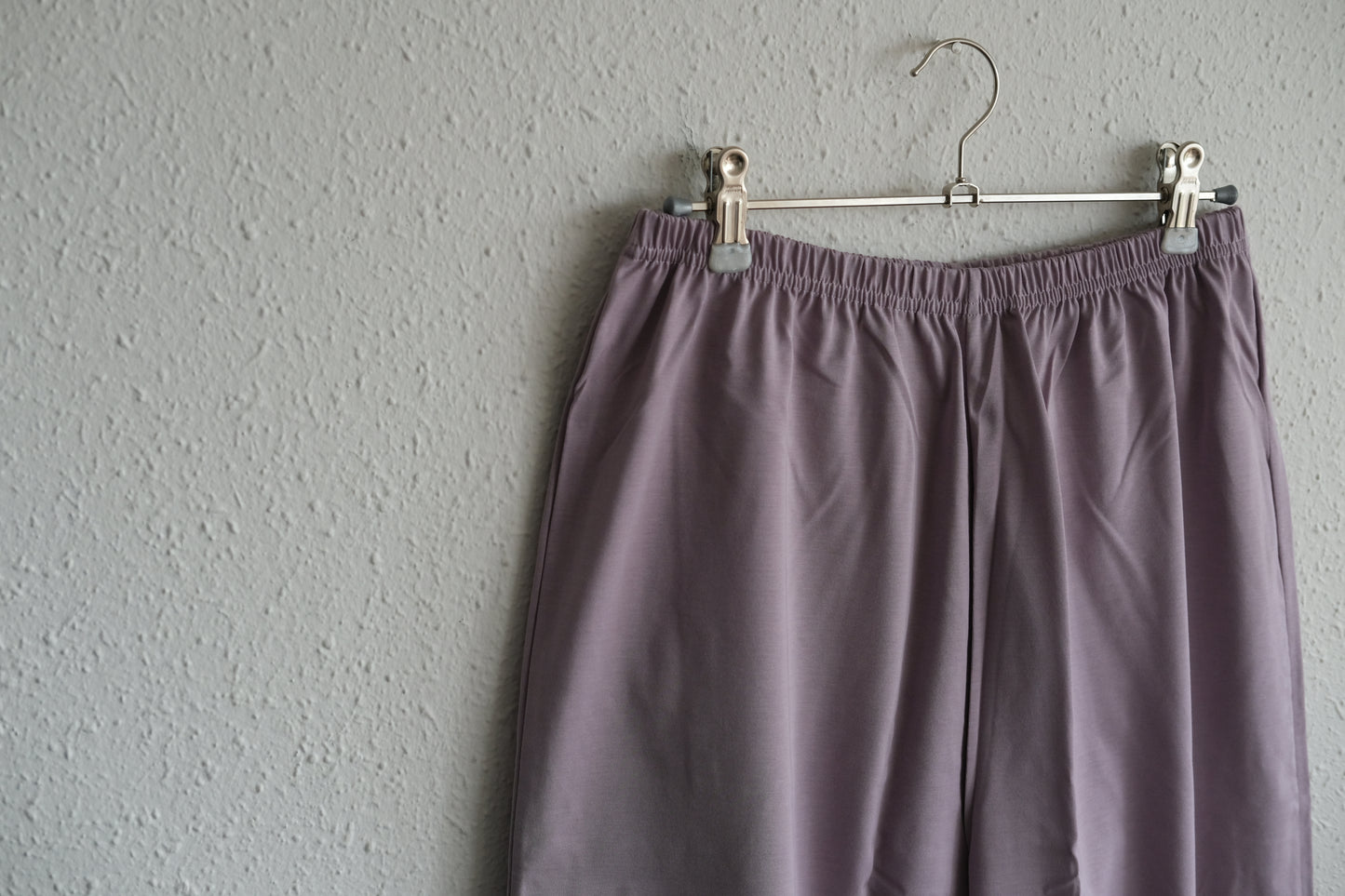 yohaku ドバイパンツ｜サラサラなめらか天竺素材 ヴァイオレット｜unisex freesize