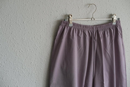 yohaku ドバイパンツ|サラサラなめらか天竺素材 ヴァイオレット|unisex freesize