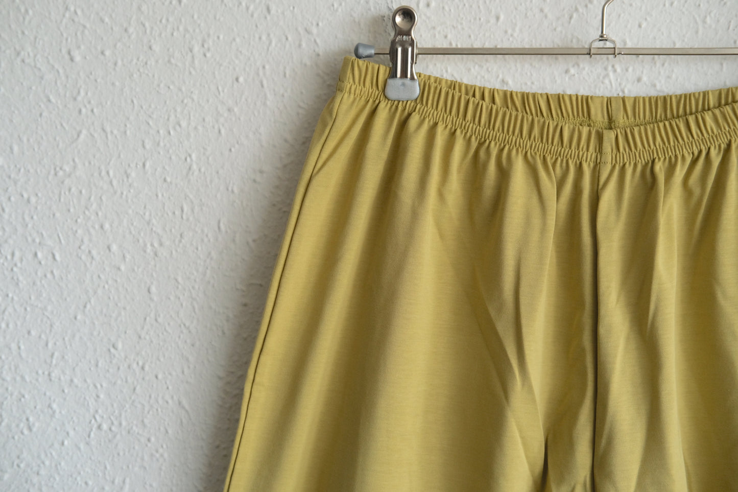 yohaku ドバイパンツ｜サラサラなめらか天竺素材 マスタード｜unisex freesize