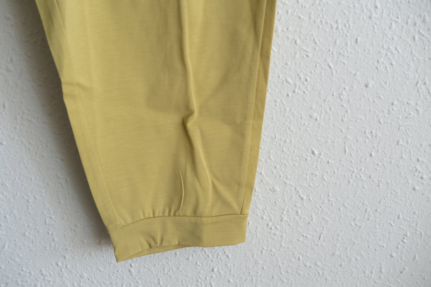yohaku ドバイパンツ｜サラサラなめらか天竺素材 マスタード｜unisex freesize
