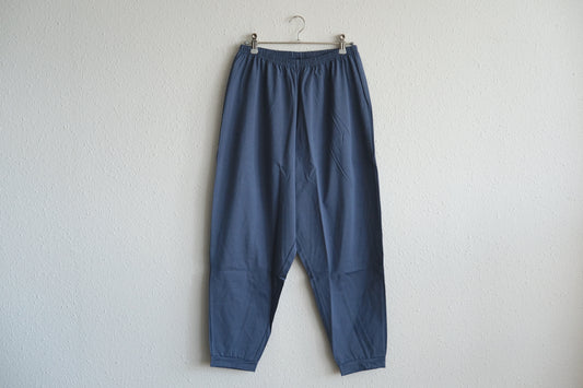 yohaku ドバイパンツ｜サラサラなめらか天竺素材 ブルー｜unisex freesize