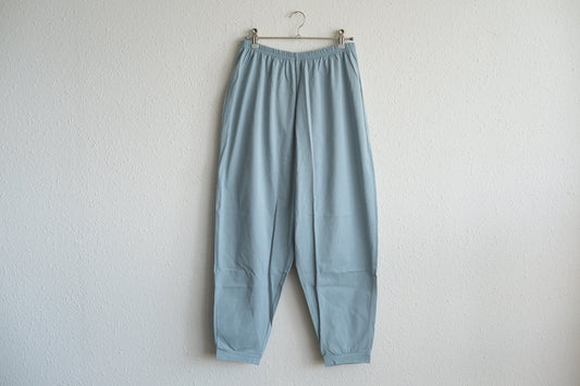 yohaku ドバイパンツ｜サラサラなめらか天竺素材 サックス｜unisex freesize