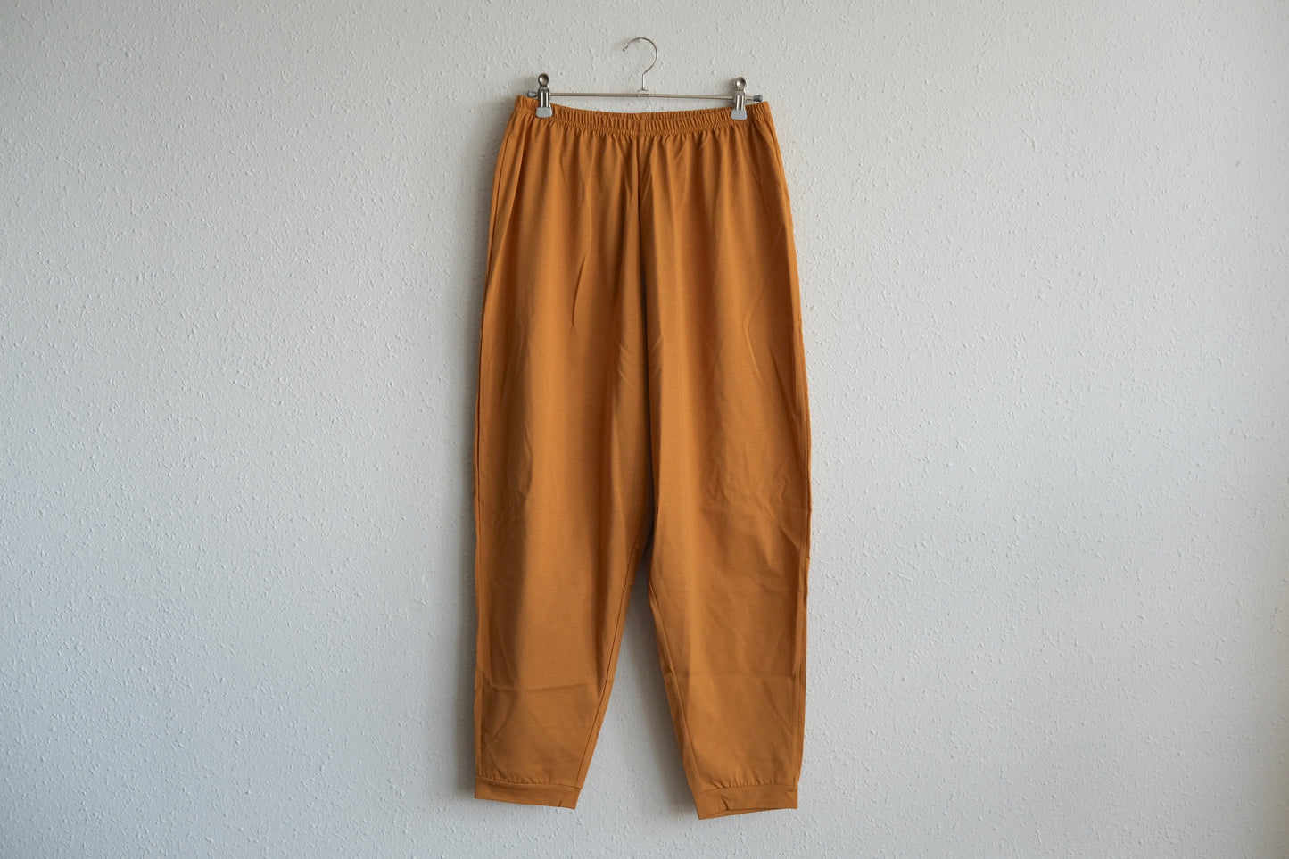 yohaku ドバイパンツ｜サラサラなめらか天竺素材 オレンジ｜unisex freesize