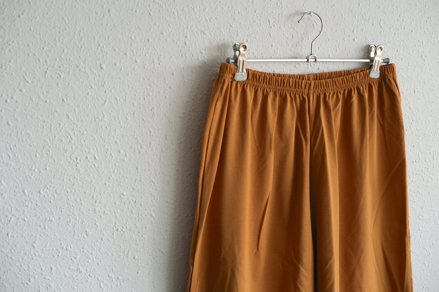 yohaku ドバイパンツ｜サラサラなめらか天竺素材 オレンジ｜unisex freesize
