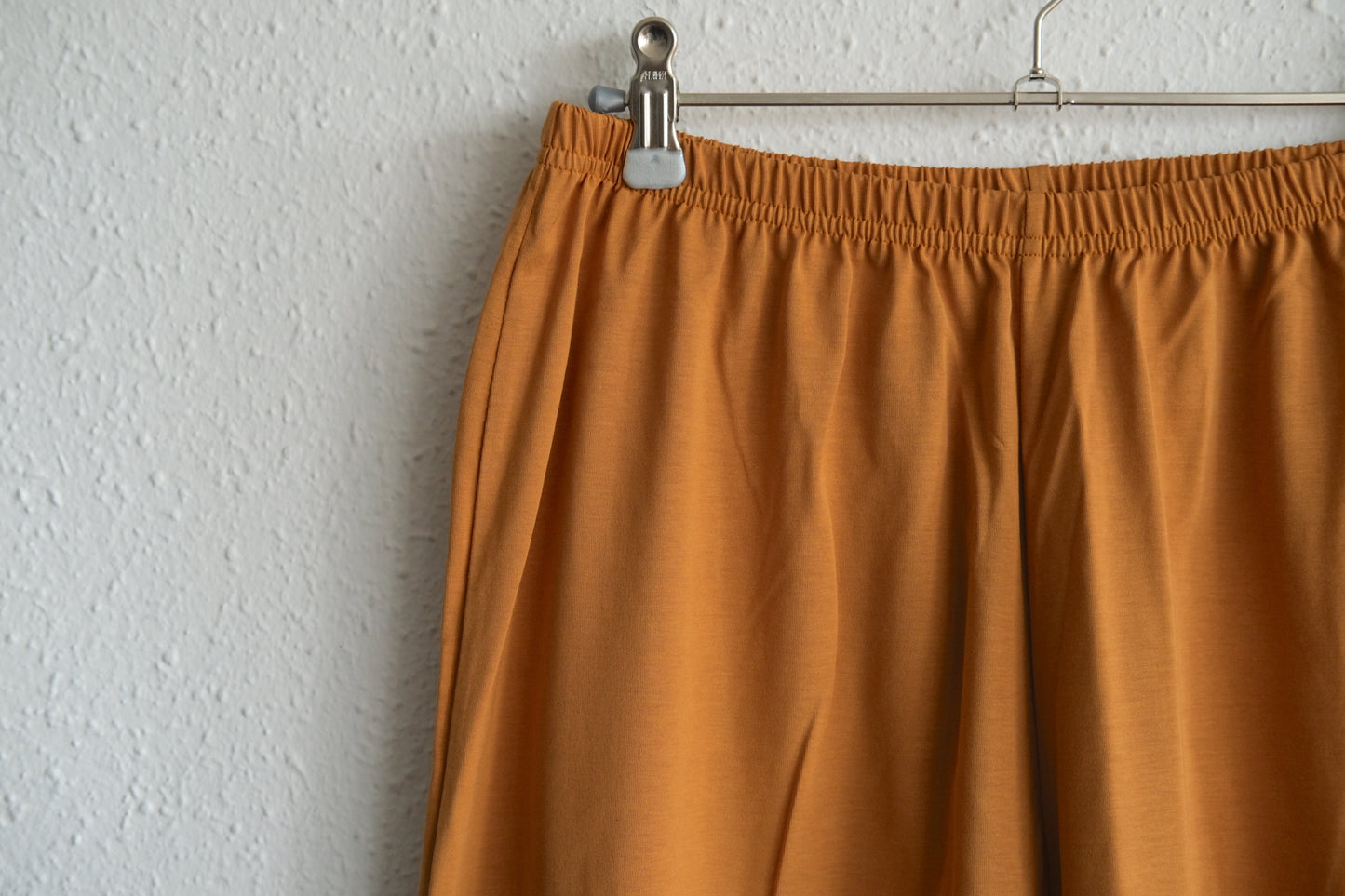 yohaku ドバイパンツ｜サラサラなめらか天竺素材 オレンジ｜unisex freesize