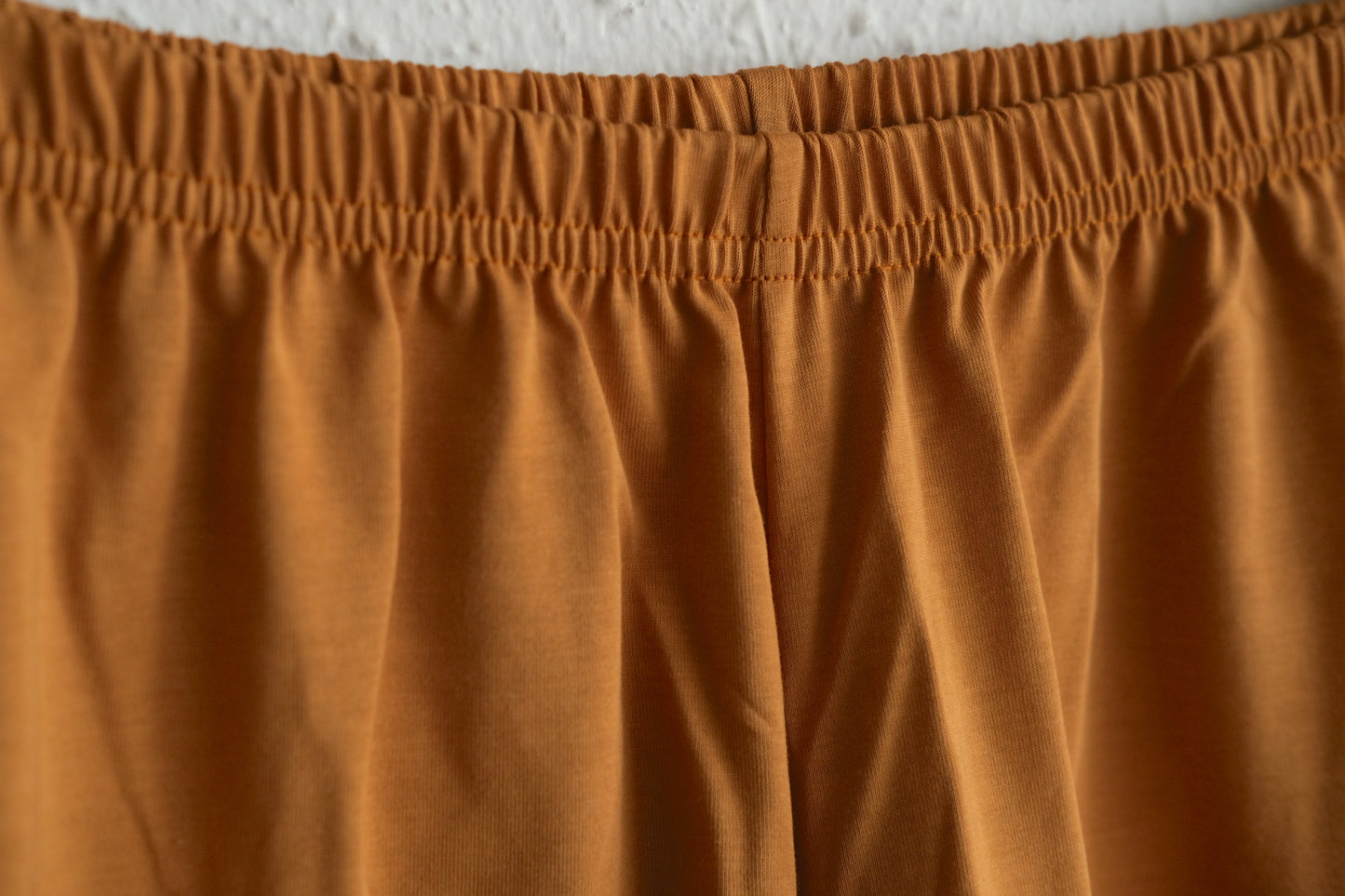 yohaku ドバイパンツ｜サラサラなめらか天竺素材 オレンジ｜unisex freesize
