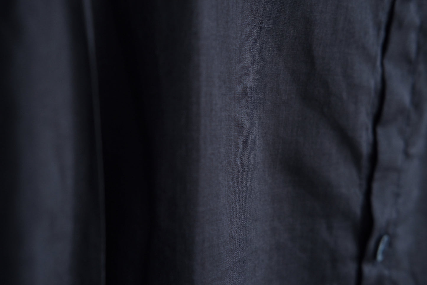 MITTAN / ラミーシルクシャツ 濃紺 SH-152 / unisex