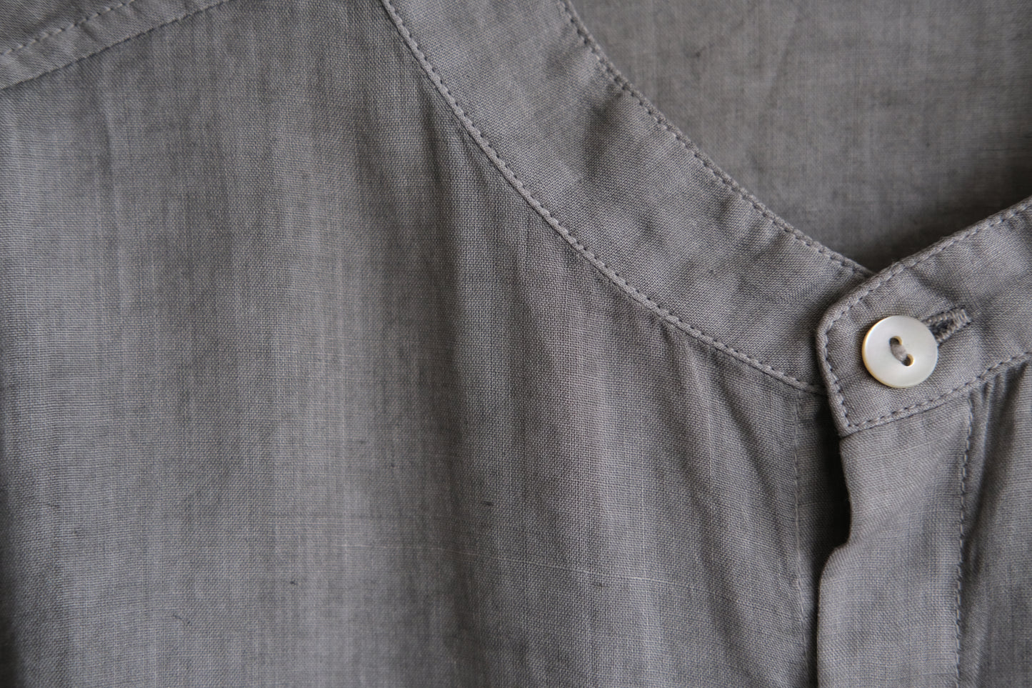 MITTAN / ラミーシルクシャツ 松煙 SH-152B / unisex