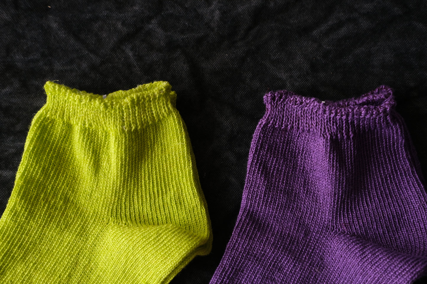 Linen Knit Ankle Socks｜25-27cm｜Olive