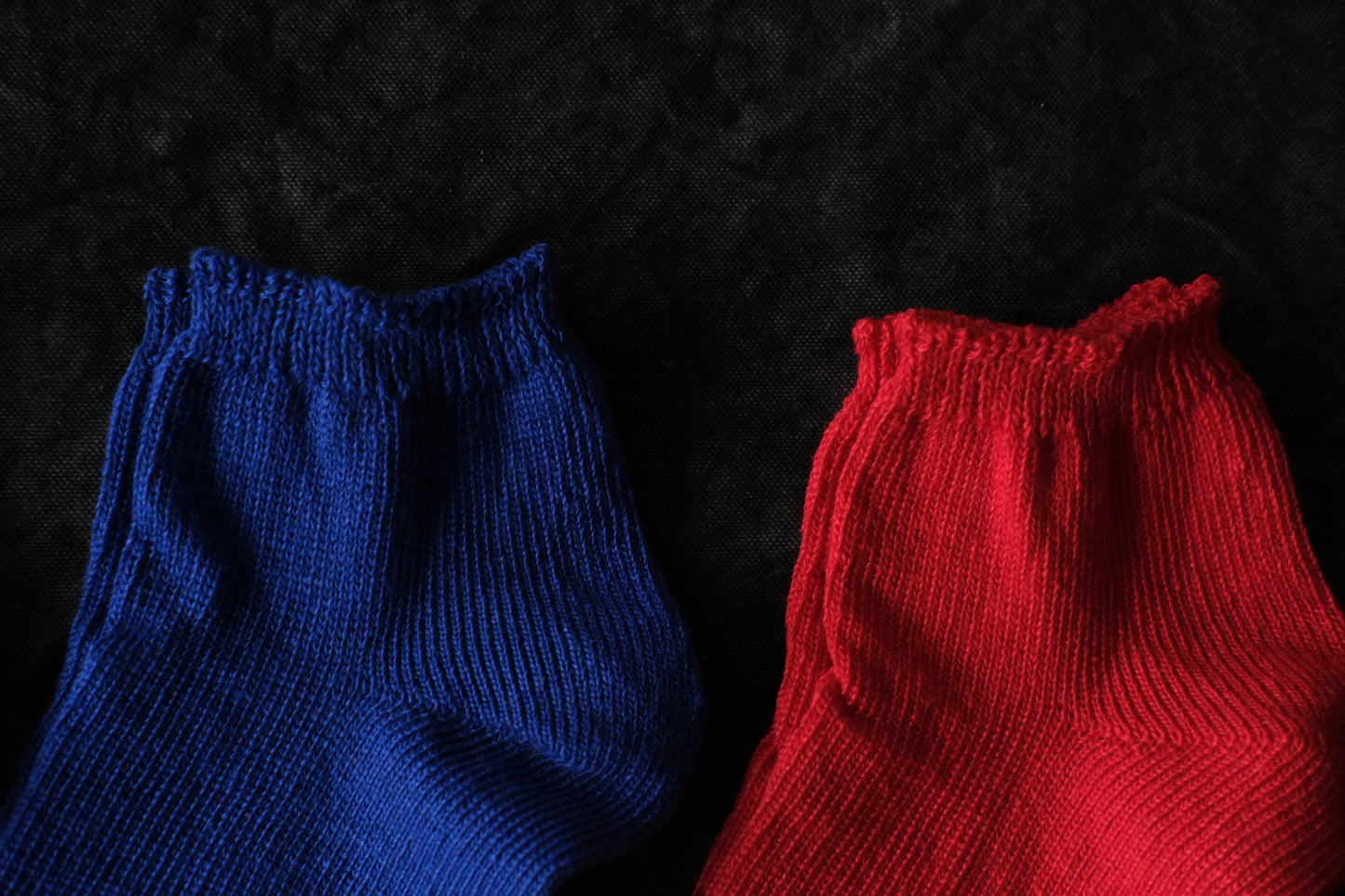 Linen Knit Ankle Socks｜25-27cm｜Olive