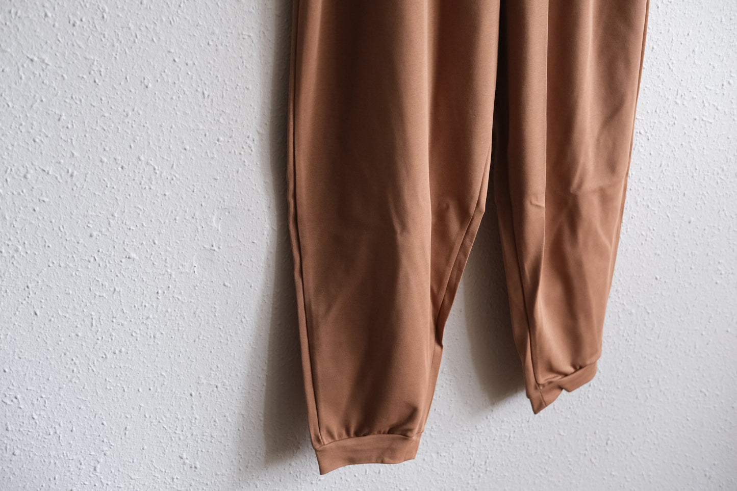 yohaku ドバイパンツ｜シャリさら強撚素材 ライトブラウン｜unisex freesize