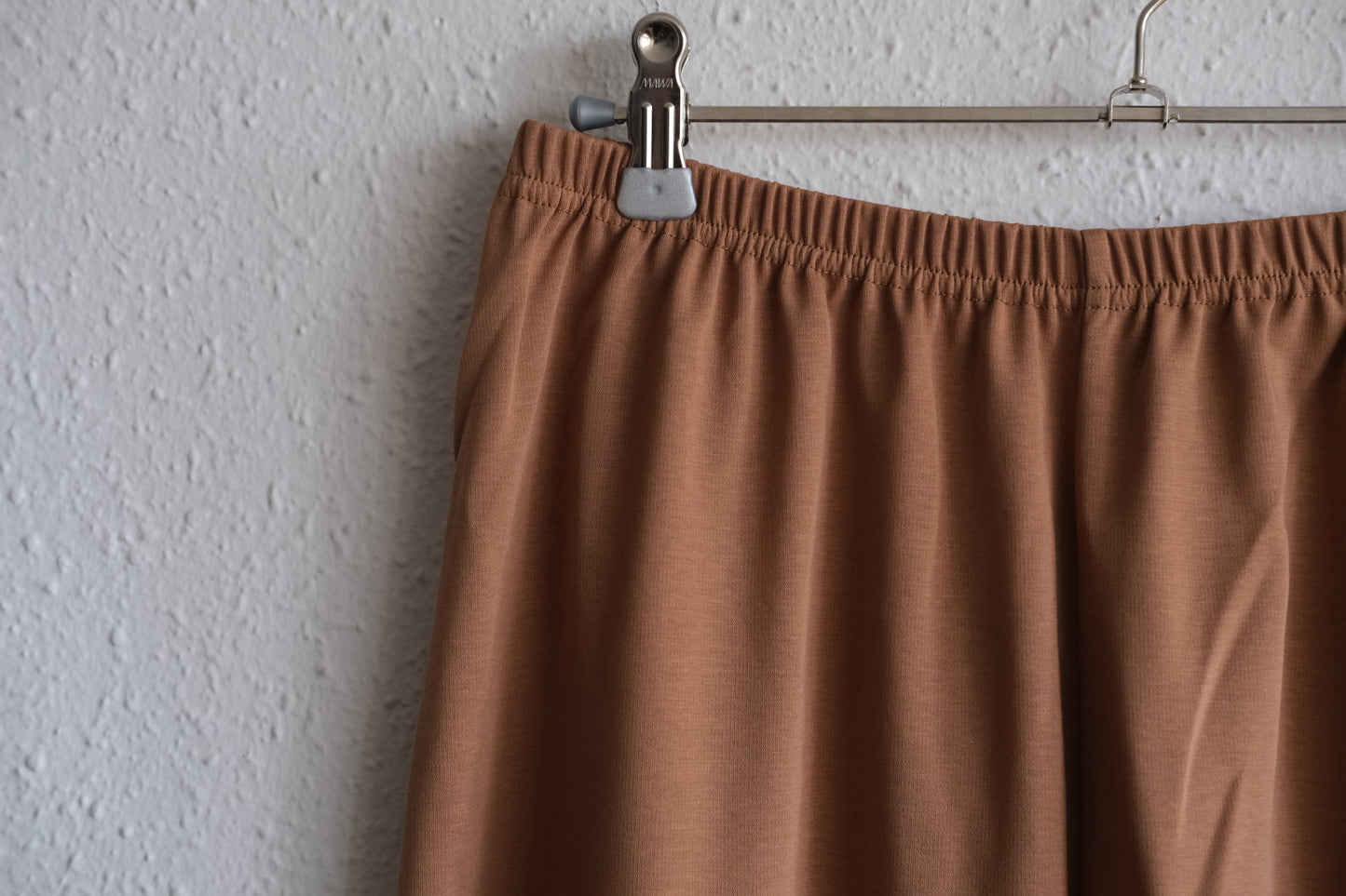 yohaku ドバイパンツ｜シャリさら強撚素材 ライトブラウン｜unisex freesize