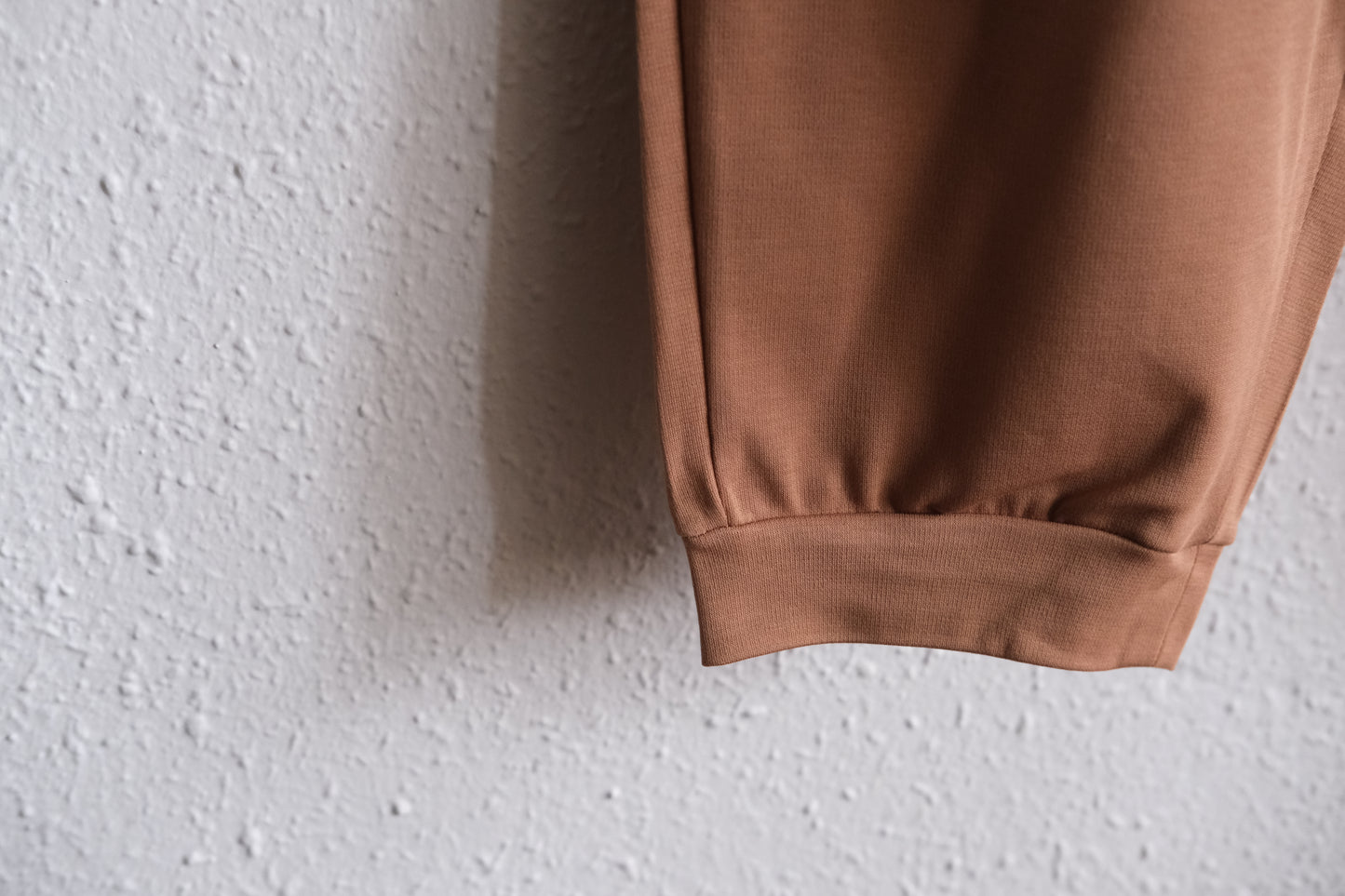 yohaku ドバイパンツ｜シャリさら強撚素材 ライトブラウン｜unisex freesize