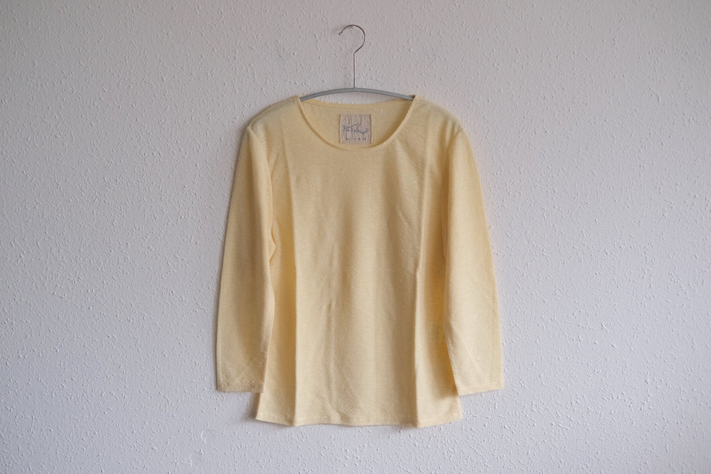 Linen Cotton Underwear 3/4 Sleeve | Ladies | Black