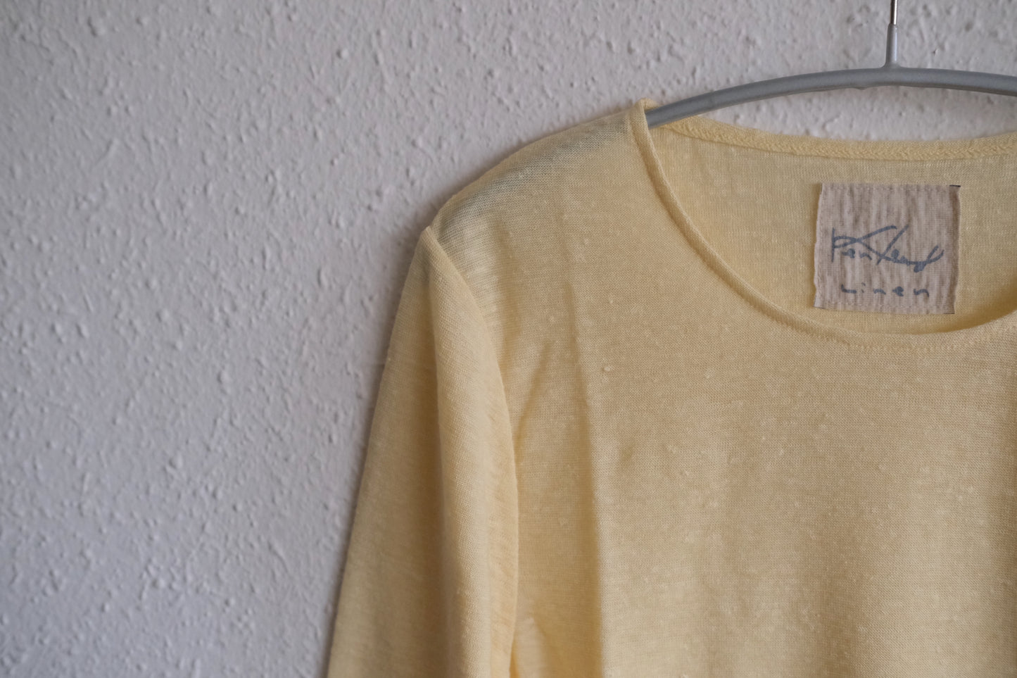 Linen Cotton Underwear 3/4 Sleeve | Ladies | Black