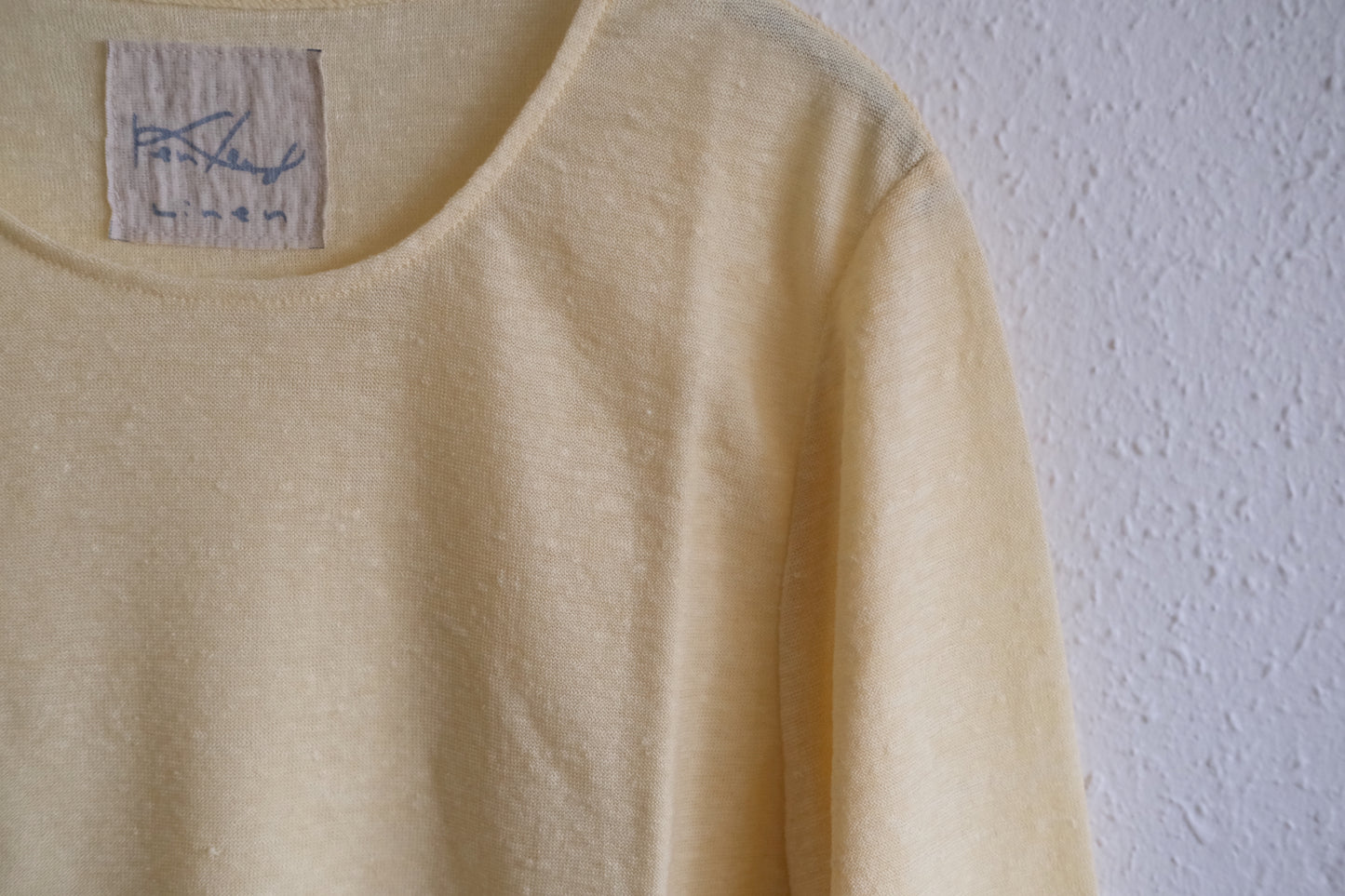 Linen Cotton Underwear 3/4 Sleeve | Ladies | Black