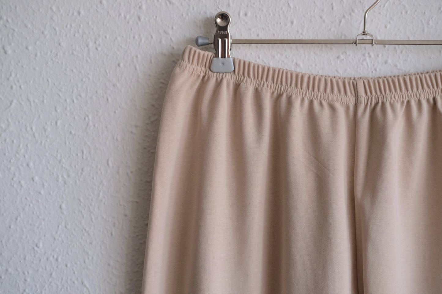 yohaku ドバイパンツ｜シャリさら強撚素材 ベージュ｜unisex freesize