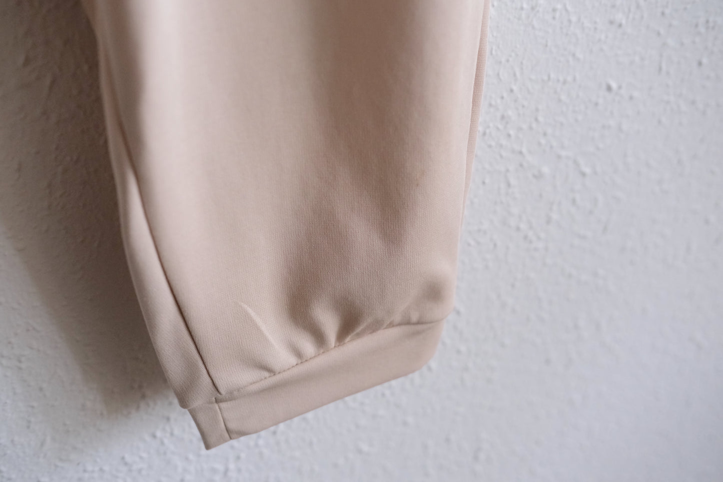 yohaku ドバイパンツ｜シャリさら強撚素材 ベージュ｜unisex freesize