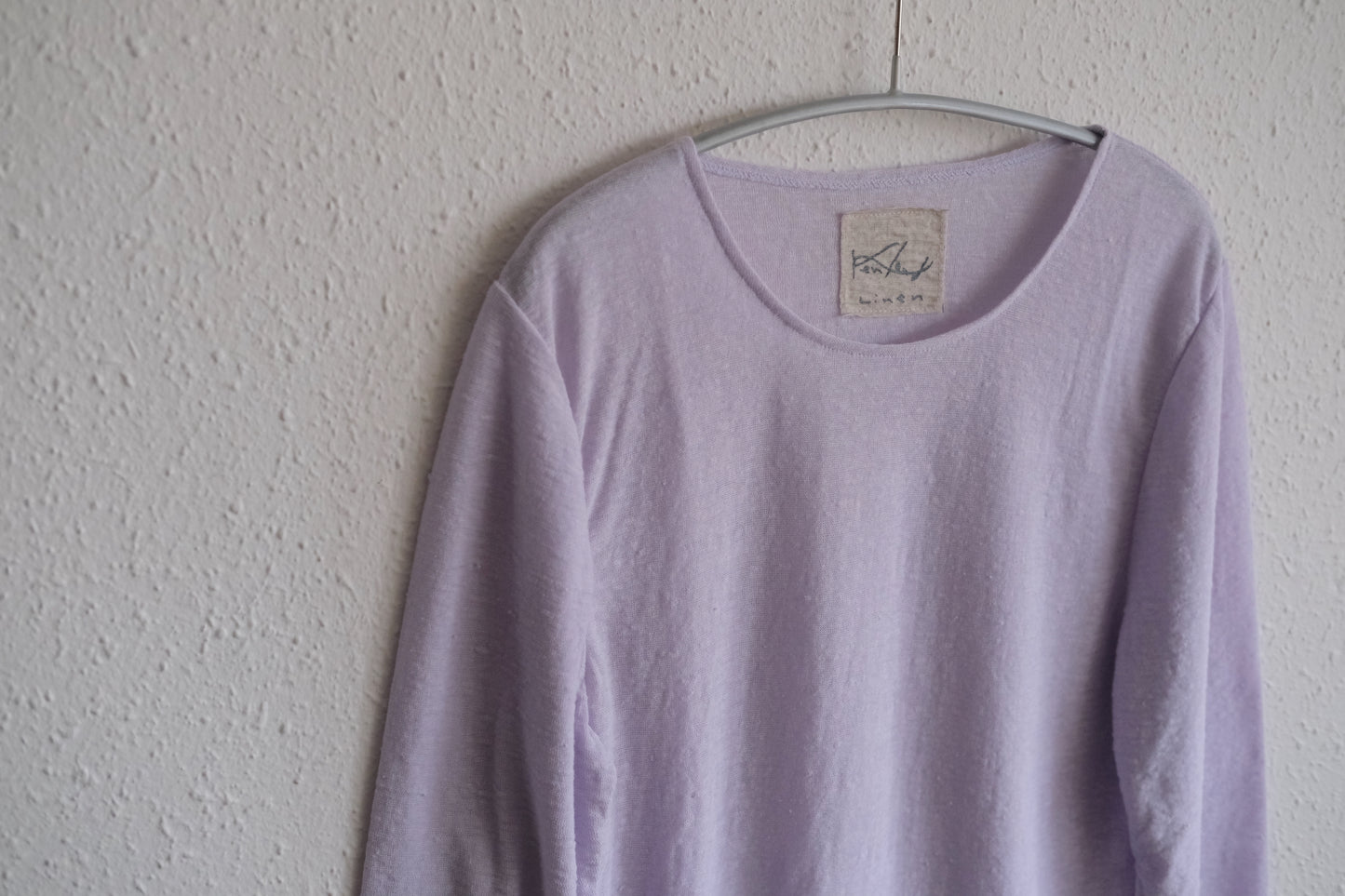 Linen Cotton Underwear 3/4 Sleeve | Ladies | Black