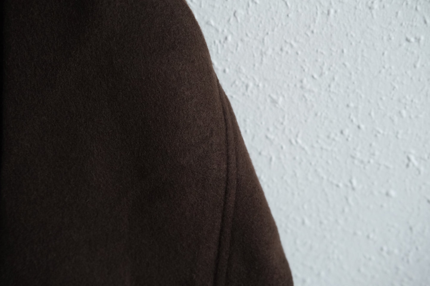 MITTAN / ウールシルクキャメルシャツ 茶 SH-108 / unisex