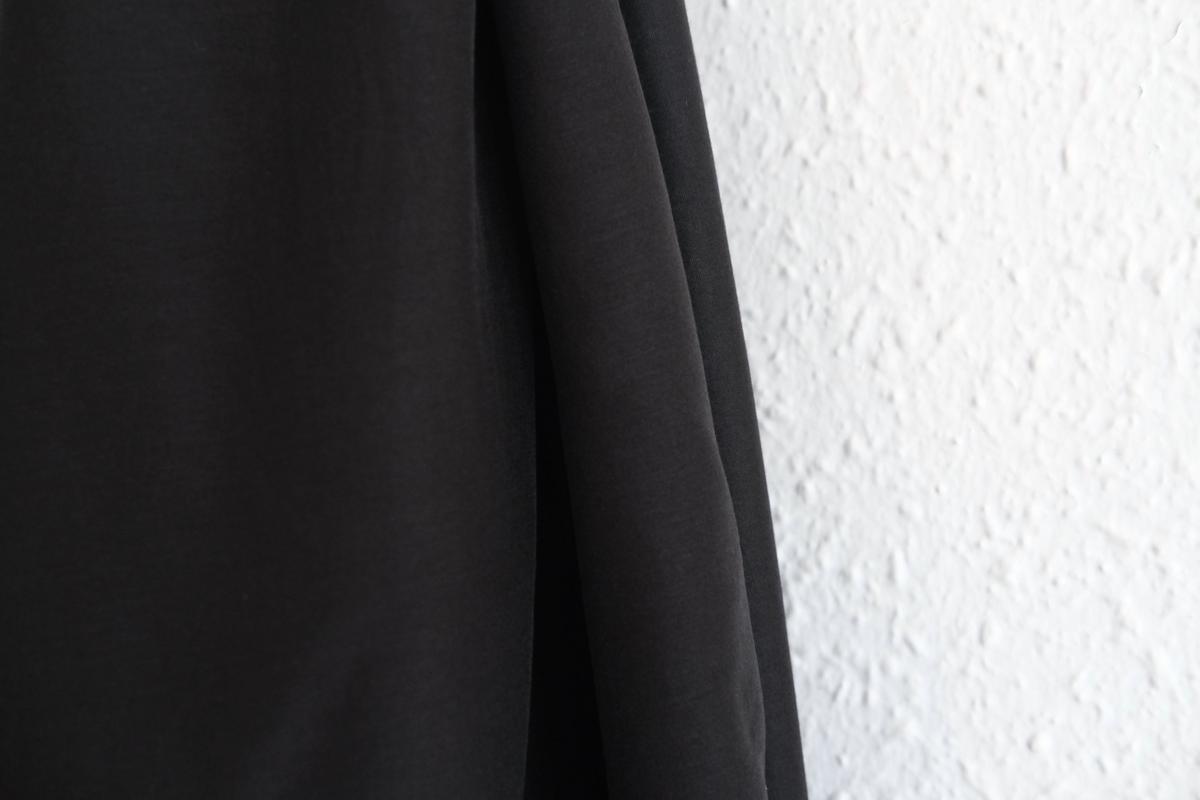 enrica cottonsilk scarf｜black