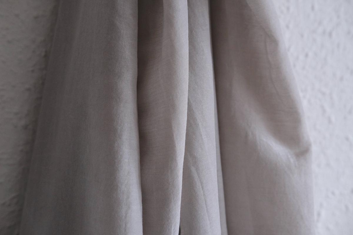 enrica cottonsilk scarf｜charcoal