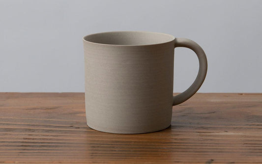 マグカップ 白練 焼締め