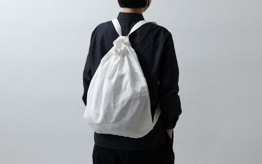 MITTAN / 大麻リュック高密度 白 BA-29