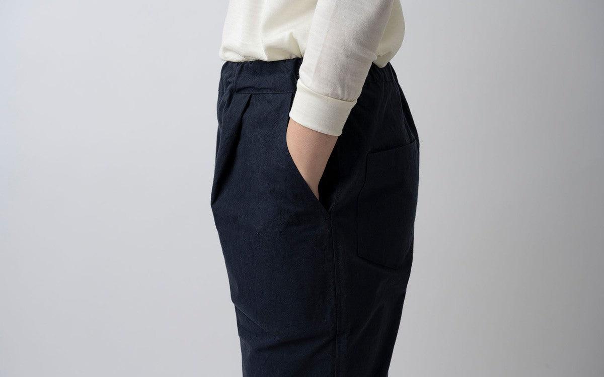 バフクロス ワイドパンツ ベージュ｜unisex 3 size