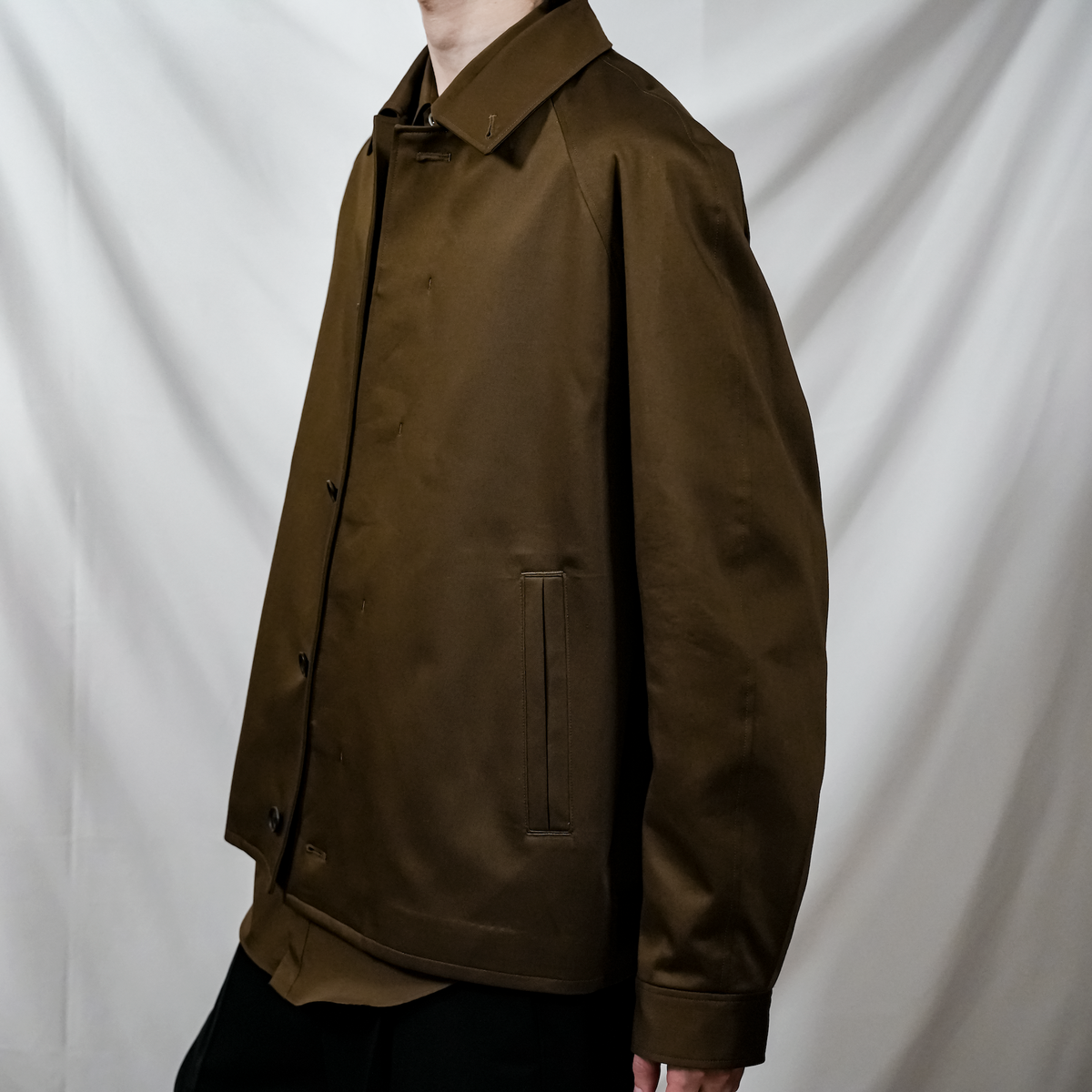 SACCINUM / Harrington jacket / Dark chic khaki / 2size