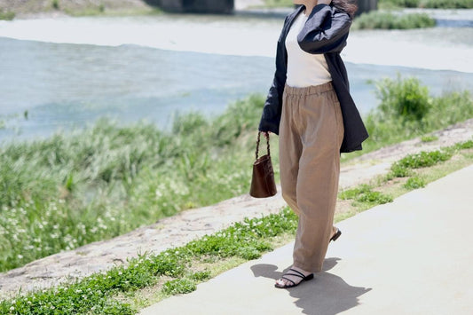 MITTAN / 大麻羽織 高密度 墨黒 JK-73 / unisex