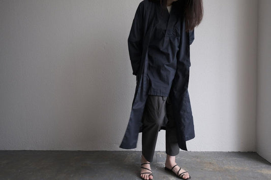 きるもの|四 JKT|コットンローン ネイビー|unisex freesize