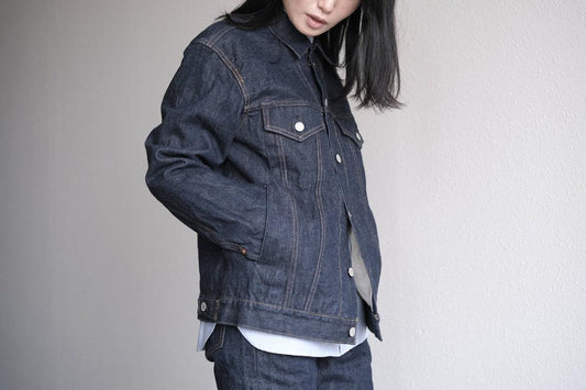 HANDROOM デニムジャケット INDIGO|unisex3サイズ