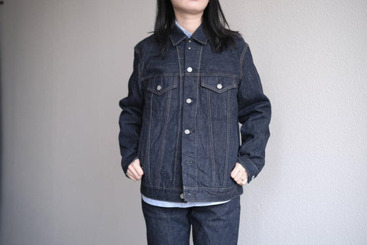 HANDROOM デニムジャケット INDIGO|unisex3サイズ