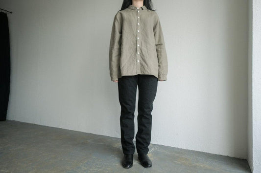 HANDROOM ジーンズ レギュラーフィット BLACK|unisex5サイズ